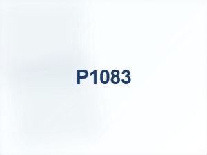 P1083 Diagnostic Trouble Code Troubleshooting