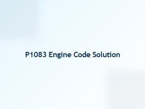 P1083 Engine Code Solution Tips